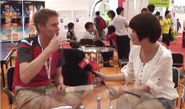 2013体博会 - 偶遇佩尔森